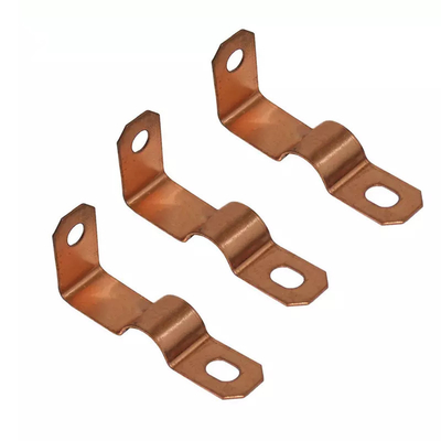Sbarra collettrice di rame piana nichelata flessibile Jumper Powder Coated