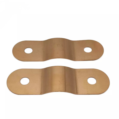 Sbarra collettrice di rame piana nichelata flessibile Jumper Powder Coated