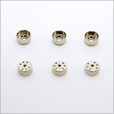 Parti di metallo tirate profonde timbrate che lucidano rivestimento per hardware